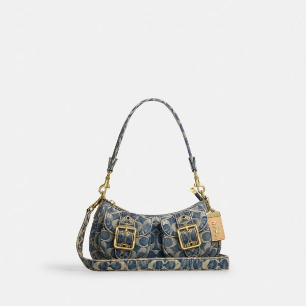 Coach Outlet Ashton Bag In Signature Regenerative Cotton Denim - Preorder