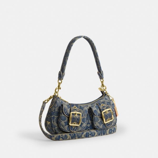 Coach Outlet Ashton Bag In Signature Regenerative Cotton Denim - Preorder