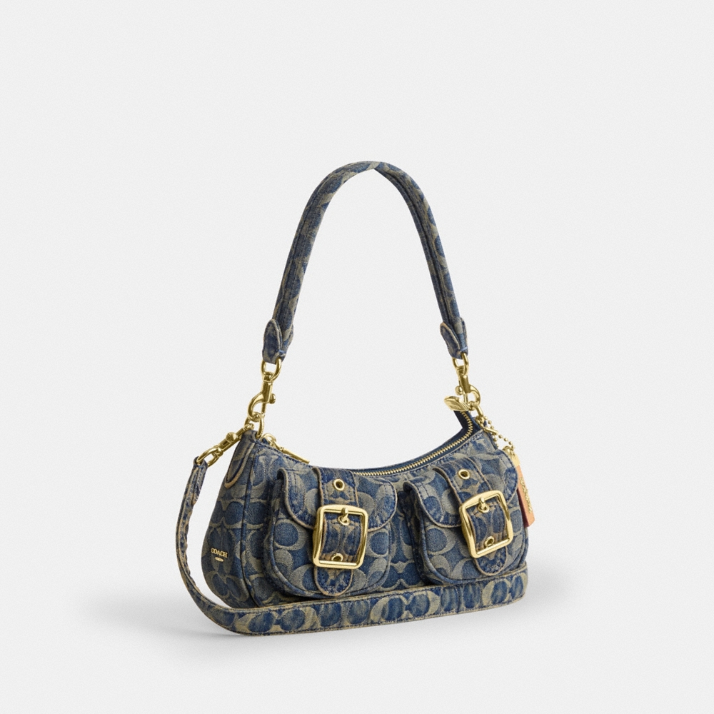 Coach Outlet Ashton Bag In Signature Regenerative Cotton Denim - Preorder