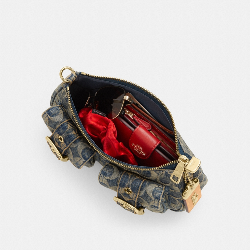 Coach Outlet Ashton Bag In Signature Regenerative Cotton Denim - Preorder