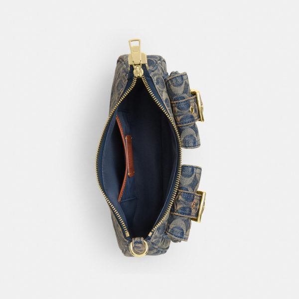 Coach Outlet Ashton Bag In Signature Regenerative Cotton Denim - Preorder