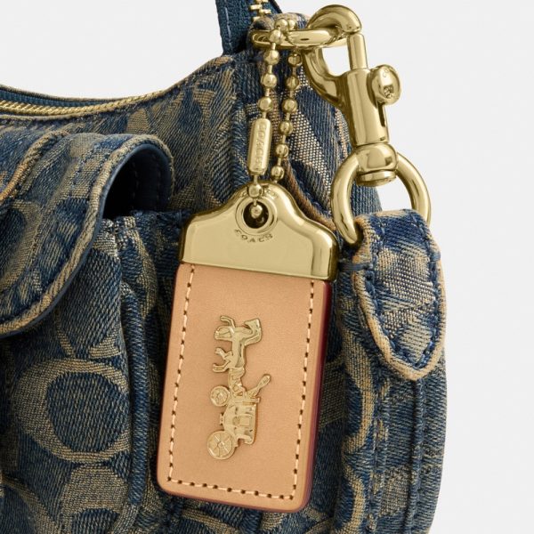 Coach Outlet Ashton Bag In Signature Regenerative Cotton Denim - Preorder