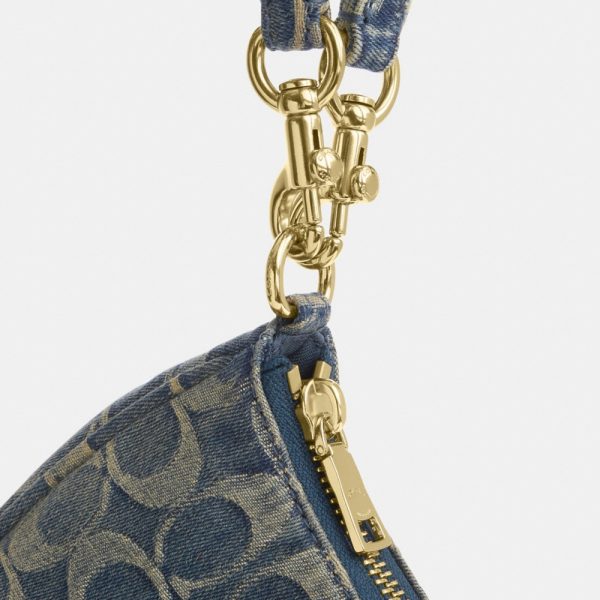 Coach Outlet Teri Mini Crossbody Bag In Signature Regenerative Cotton Denim - Preorder