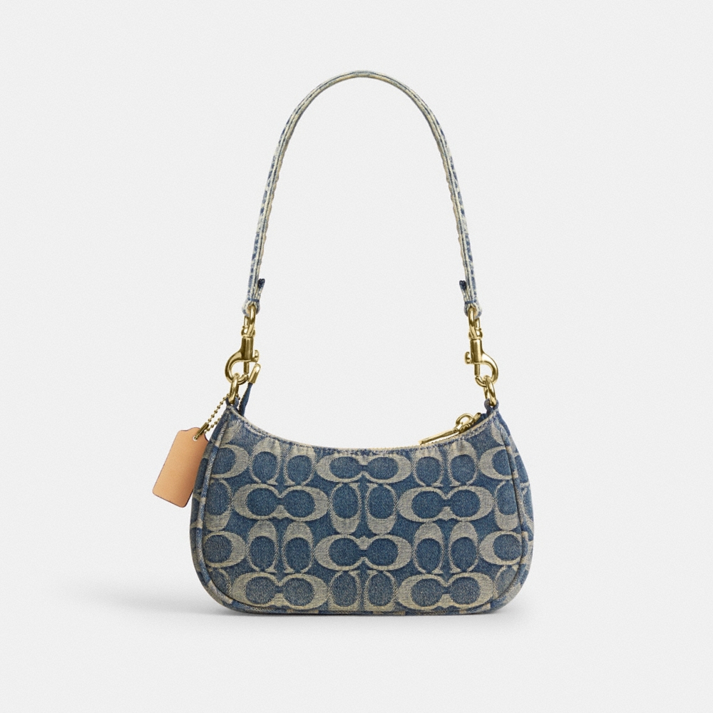 Coach Outlet Teri Mini Crossbody Bag In Signature Regenerative Cotton Denim - Preorder