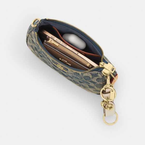 Coach Outlet Teri Mini Crossbody Bag In Signature Regenerative Cotton Denim - Preorder