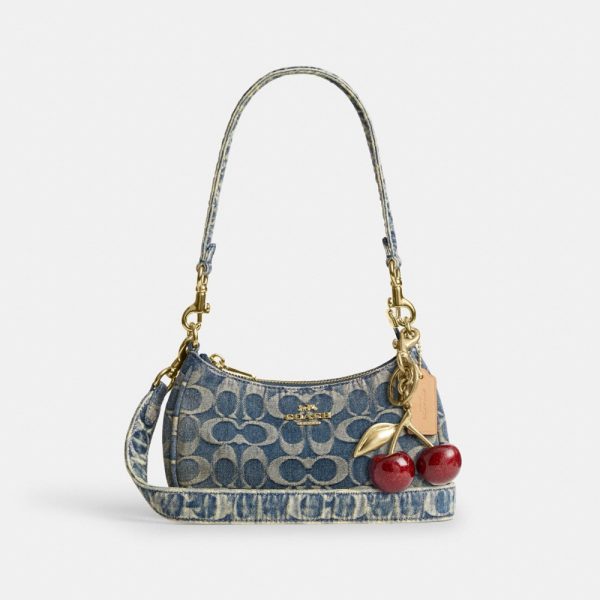 Coach Outlet Teri Mini Crossbody Bag In Signature Regenerative Cotton Denim - Preorder