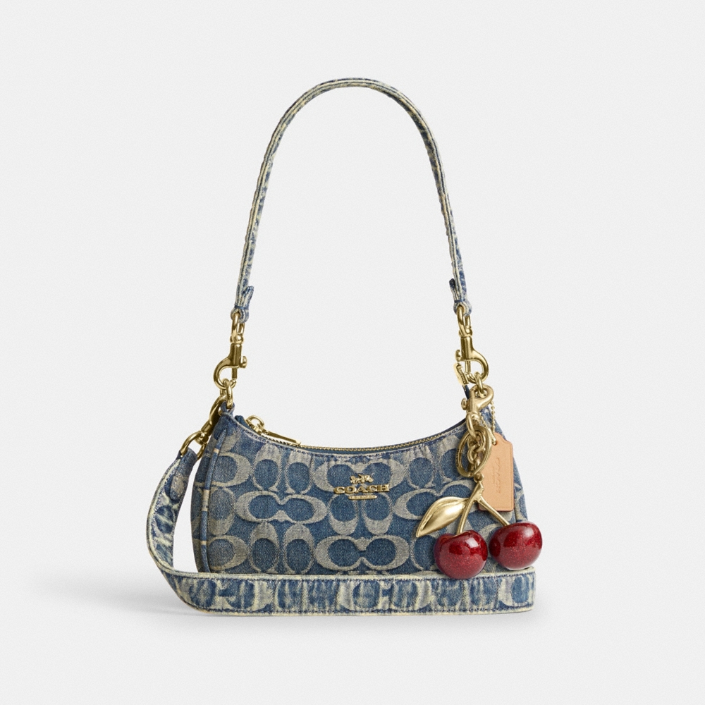 Coach Outlet Teri Mini Crossbody Bag In Signature Regenerative Cotton Denim - Preorder