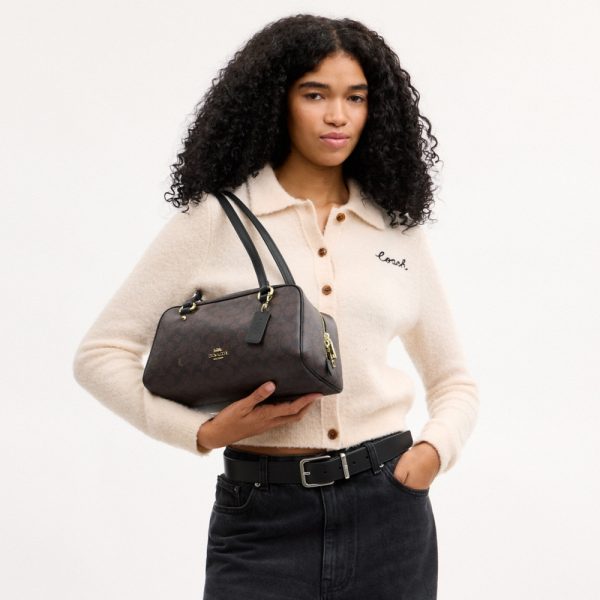 Coach Outlet Sydney Shoulder Bag In Signature Canvas - Preorder