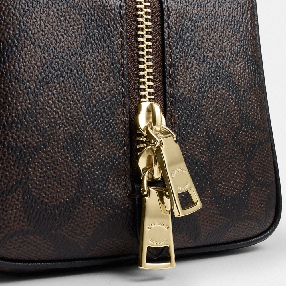 Coach Outlet Sydney Shoulder Bag In Signature Canvas - Preorder