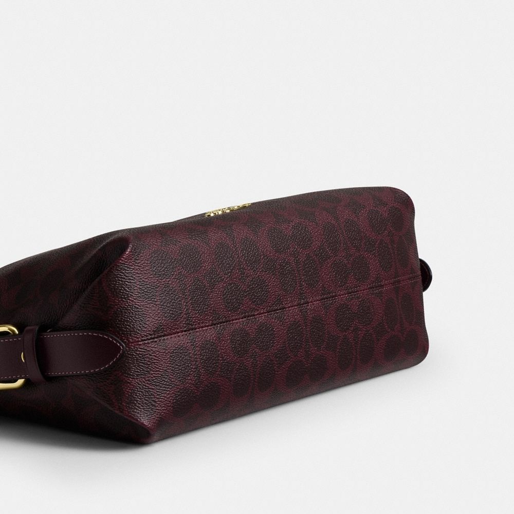 Coach Outlet Laurel Shoulder Bag With Buckles In Signature Canvas - Preorder - Image 7