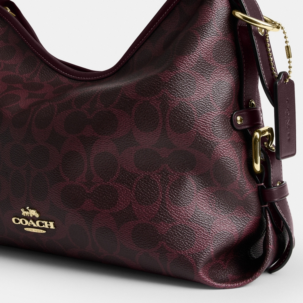 Coach Outlet Laurel Shoulder Bag With Buckles In Signature Canvas - Preorder - Image 11