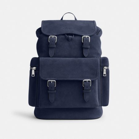 Coach Outlet Sprint Backpack - Preorder — Silver/True Navy