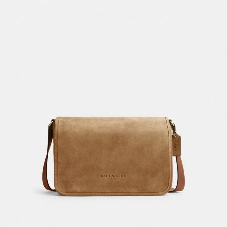 Coach Outlet Colby Messenger Bag 32 - Preorder — Silver/Cedar