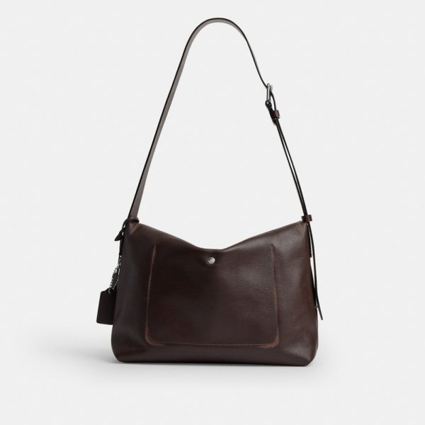 Coach Outlet Ludlow Messenger Bag In Loved Leather With Stickers - Preorder