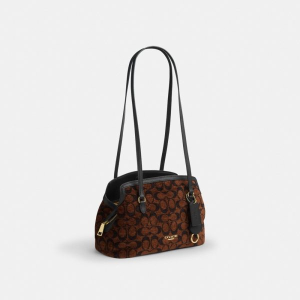 Coach Outlet Elise Shoulder Bag In Signature Chenille - Preorder