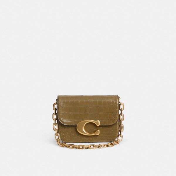 Coach Restored Idol Bag In Alligator - Preorder
