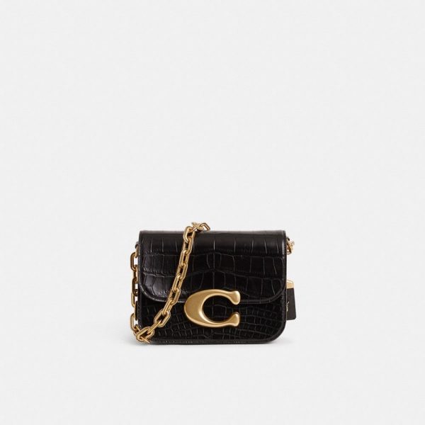 Coach Restored Idol Bag In Alligator - Preorder