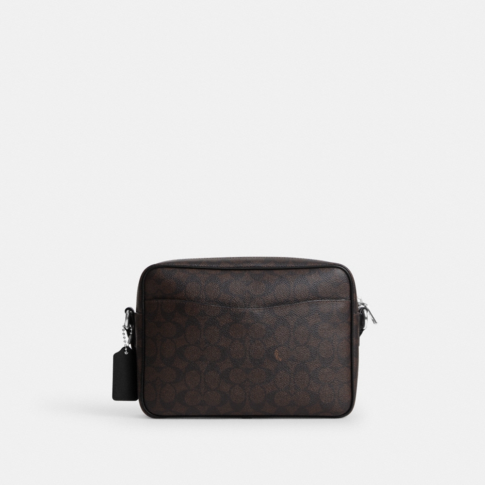 Coach Outlet Colton Crossbody Bag 25 In Signature Canvas With Patches - Preorder