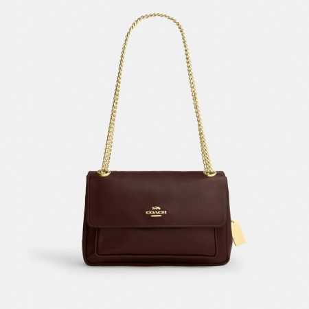 Coach Outlet Elodie Crossbody Bag 24 - Preorder — Brass/Maple