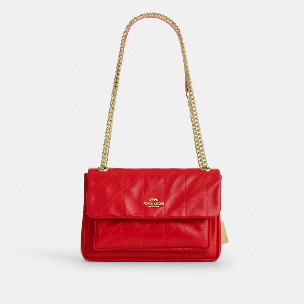 Coach Outlet Elodie Crossbody Bag 24 With Quilting - Preorder