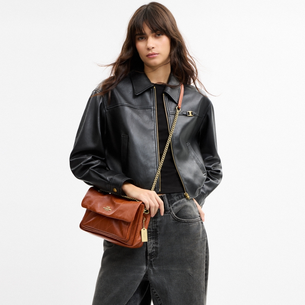 Coach Outlet Elodie Crossbody Bag 24 With Quilting - Preorder