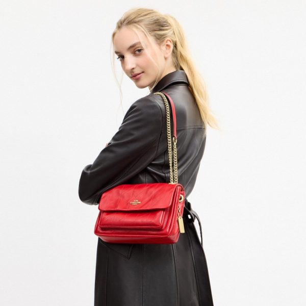Coach Outlet Elodie Crossbody Bag 24 With Quilting - Preorder