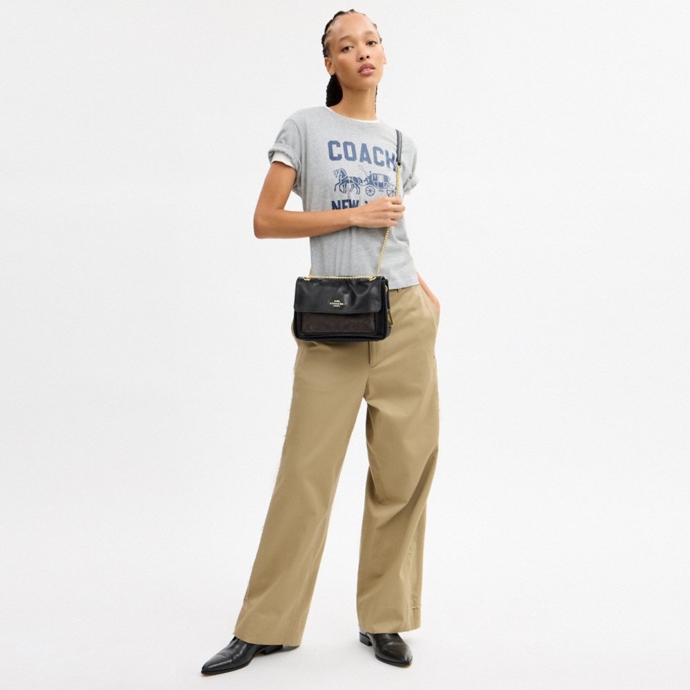 Coach Outlet Elodie Crossbody Bag 24 In Signature Canvas - Preorder