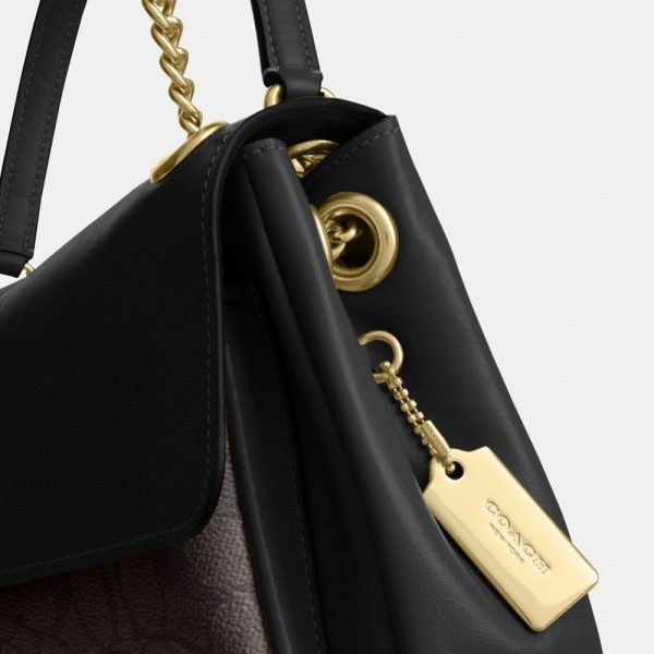 Coach Outlet Elodie Crossbody Bag 24 In Signature Canvas - Preorder