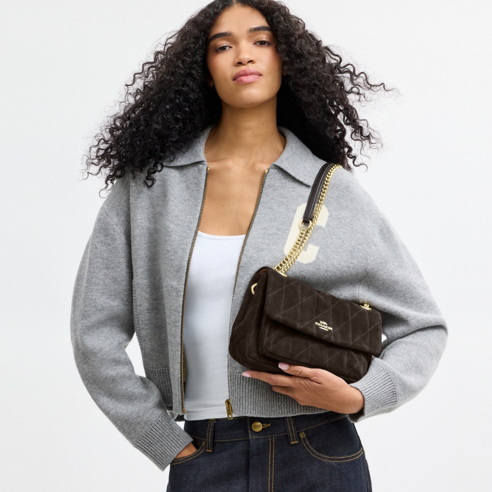 Coach Outlet Elodie Crossbody Bag 24 With Quilting - Preorder