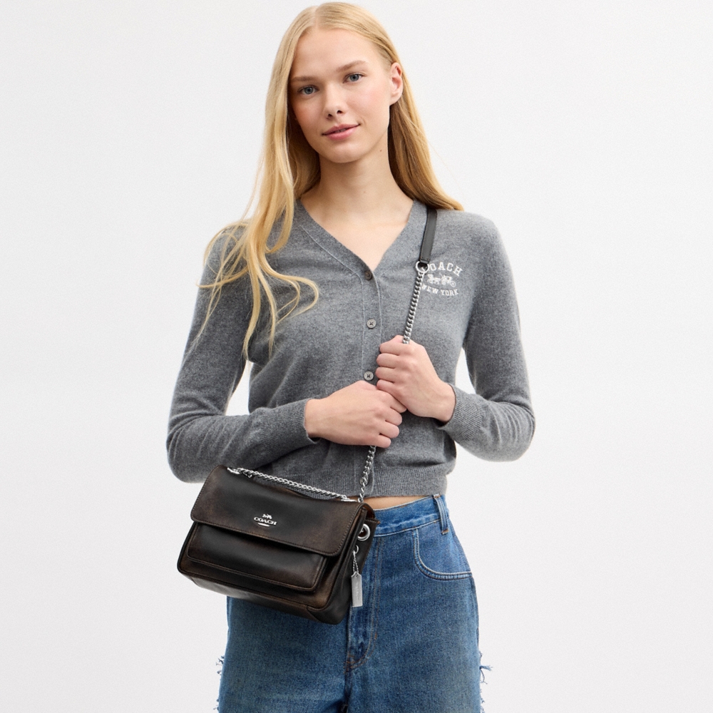 Coach Outlet Elodie Crossbody Bag 24 In Loved Leather - Preorder