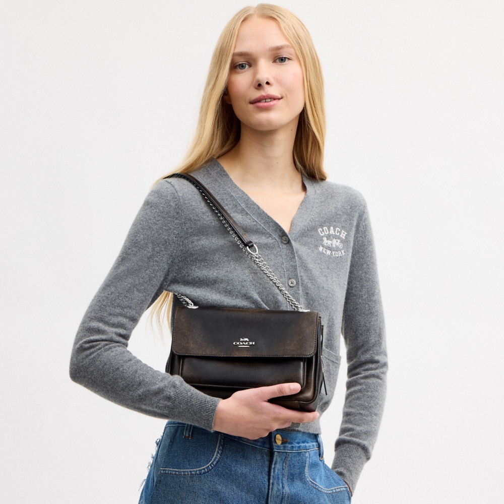 Coach Outlet Elodie Crossbody Bag 24 In Loved Leather - Preorder