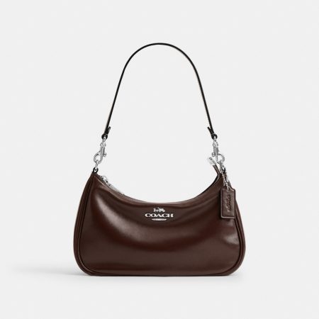 Coach Outlet Soft Teri Shoulder Bag - Preorder — Silver/Maple