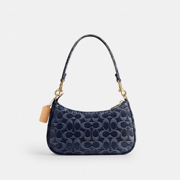 Coach Outlet Teri Shoulder Bag In Signature Regenerative Cotton Denim - Preorder