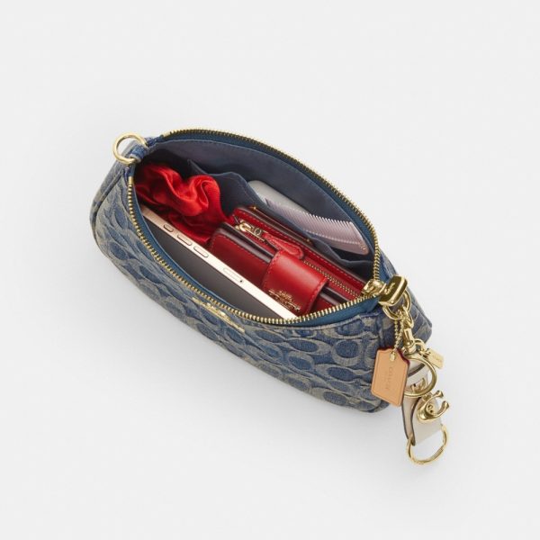 Coach Outlet Teri Shoulder Bag In Signature Regenerative Cotton Denim - Preorder