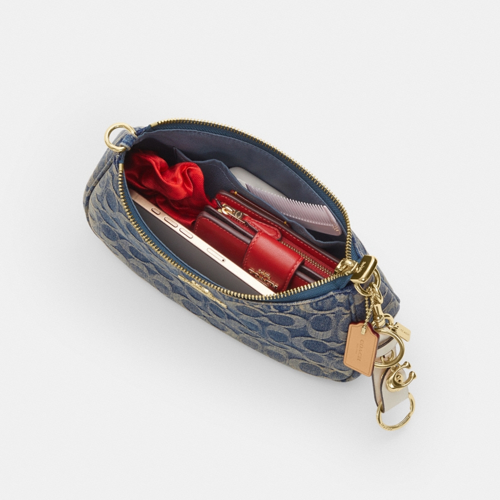 Coach Outlet Teri Shoulder Bag In Signature Regenerative Cotton Denim - Preorder