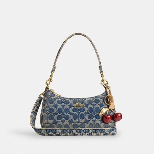 Coach Outlet Teri Shoulder Bag In Signature Regenerative Cotton Denim - Preorder