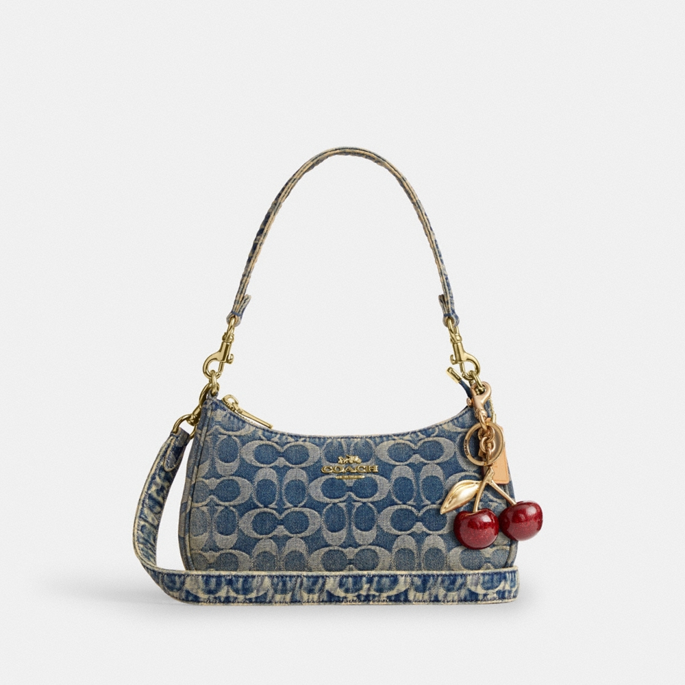 Coach Outlet Teri Shoulder Bag In Signature Regenerative Cotton Denim - Preorder