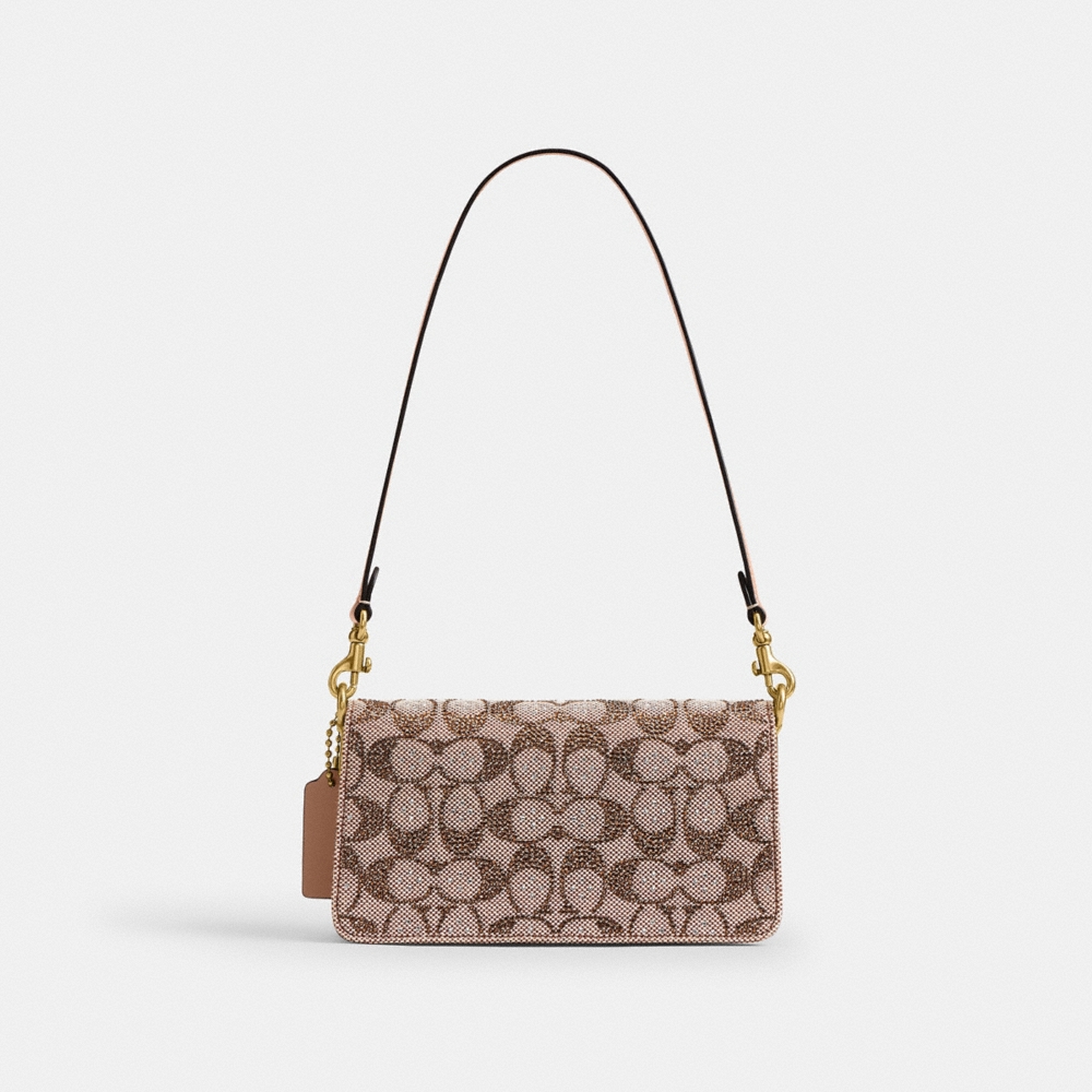 Coach Outlet Soft Tabby Shoulder Bag 20 In Crystal Signature Jacquard - Preorder