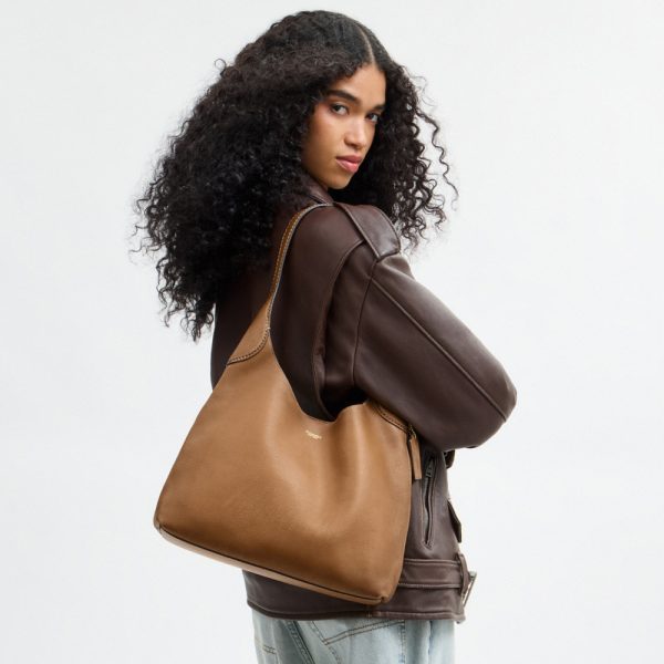 Coach Brooklyn Shoulder Bag 34 In Loved Leather - Preorder