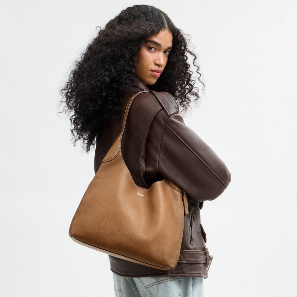 Coach Brooklyn Shoulder Bag 34 In Loved Leather - Preorder