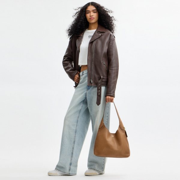 Coach Brooklyn Shoulder Bag 34 In Loved Leather - Preorder