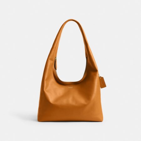Coach Pillow Brooklyn Shoulder Bag 34 - Preorder — Brass/Saffron