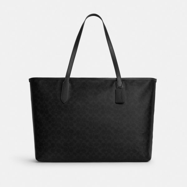 Coach Outlet City Tote Bag 47 In Signature Cotton - Preorder