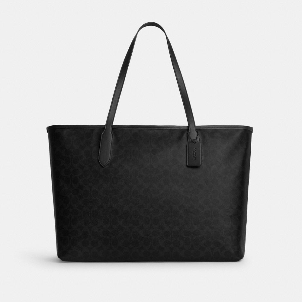 Coach Outlet City Tote Bag 47 In Signature Cotton - Preorder