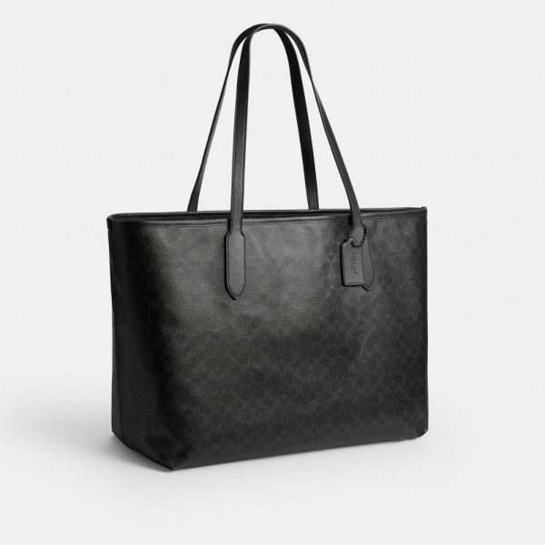 Coach Outlet City Tote Bag 47 In Signature Cotton - Preorder
