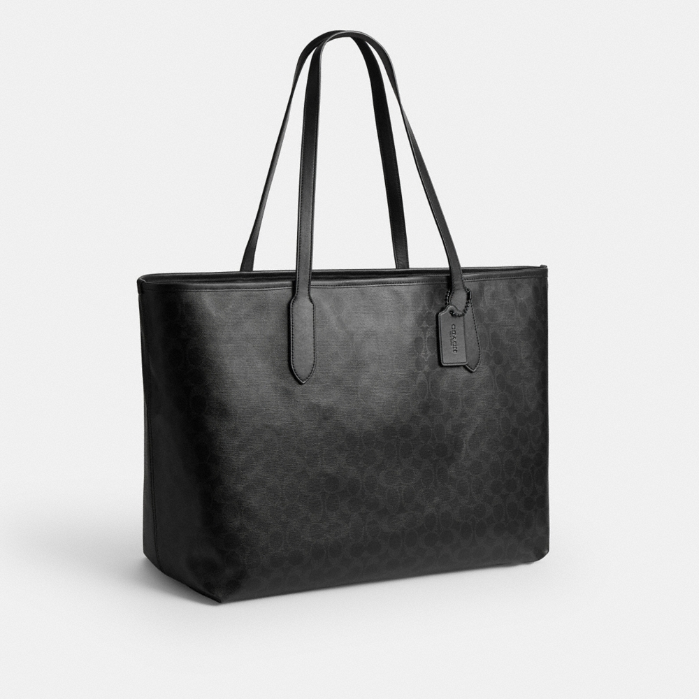 Coach Outlet City Tote Bag 47 In Signature Cotton - Preorder