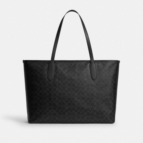 Coach Outlet City Tote Bag 47 In Signature Cotton - Preorder