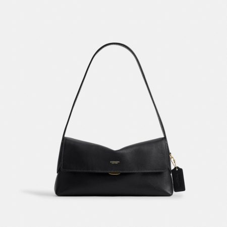 Coach Outlet Chelsea Shoulder Bag 26 - Preorder — Brass/Black