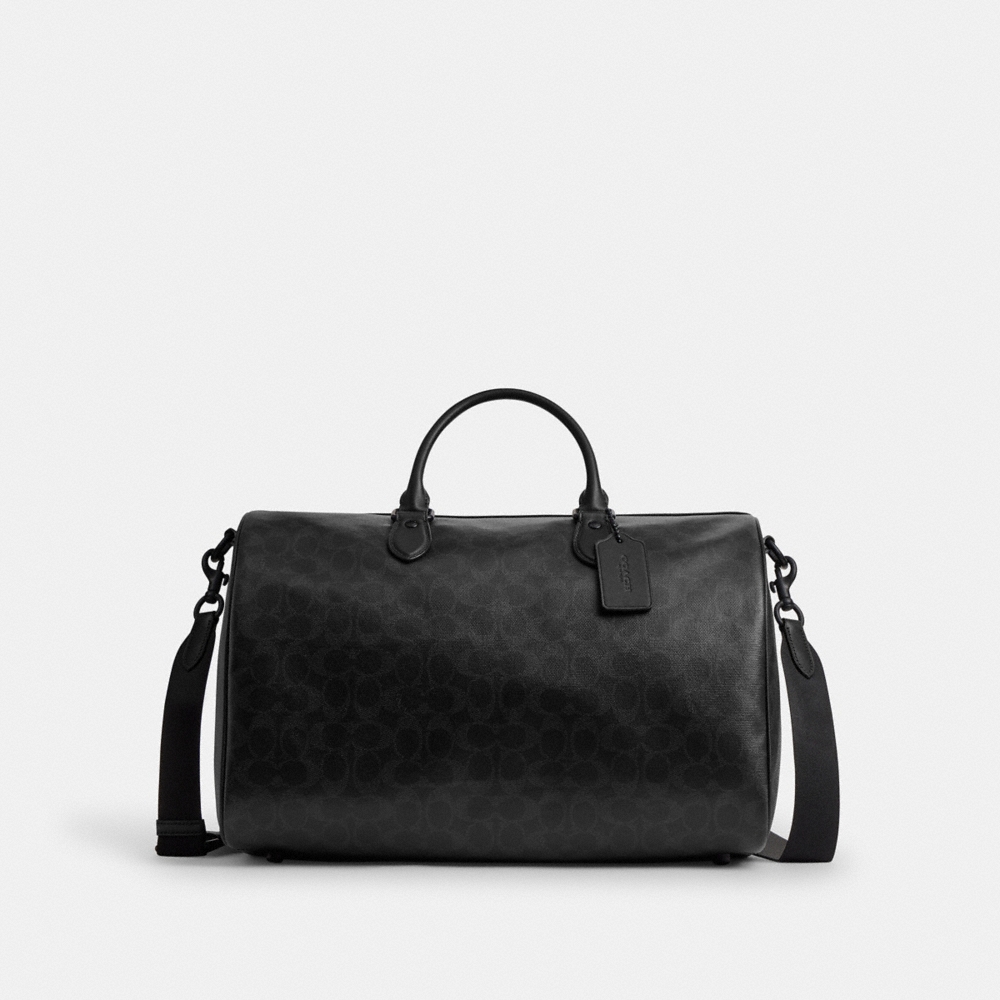 Coach Outlet Rowan Satchel Bag 40 In Signature Cotton - Preorder