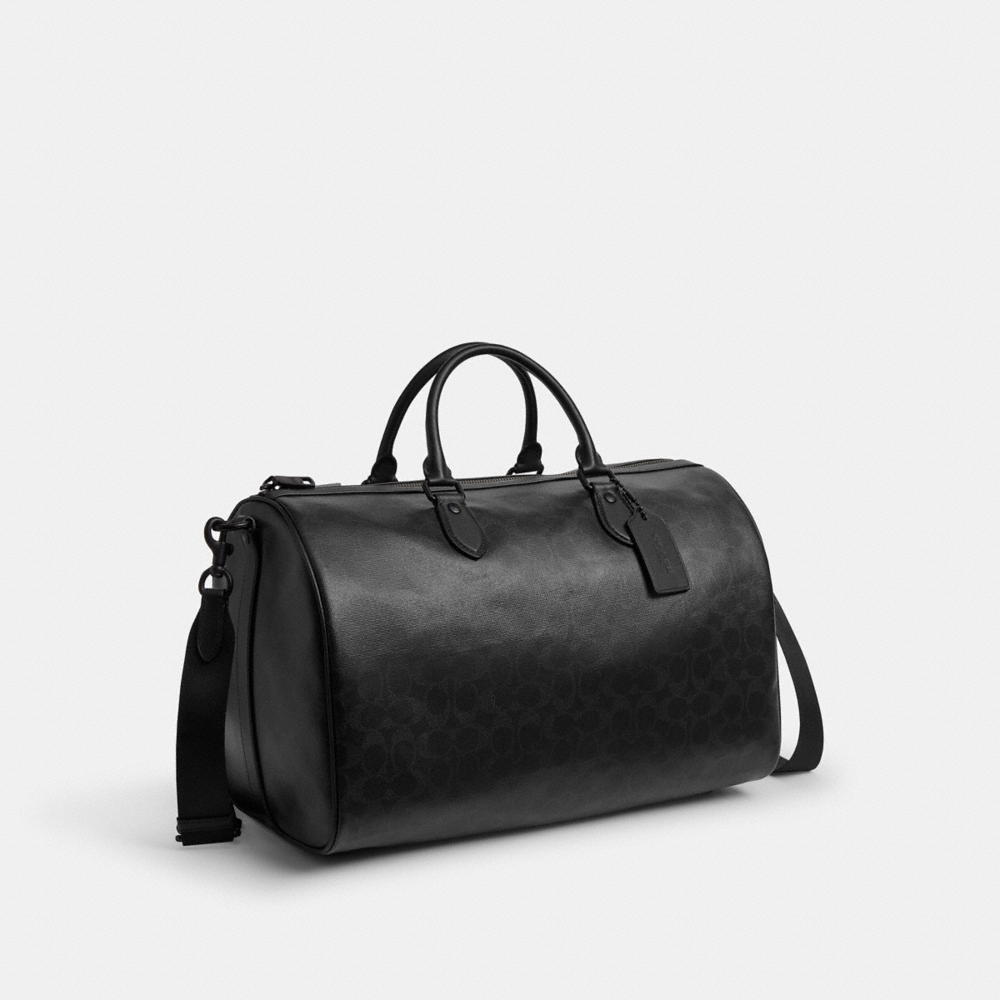 Coach Outlet Rowan Satchel Bag 40 In Signature Cotton - Preorder